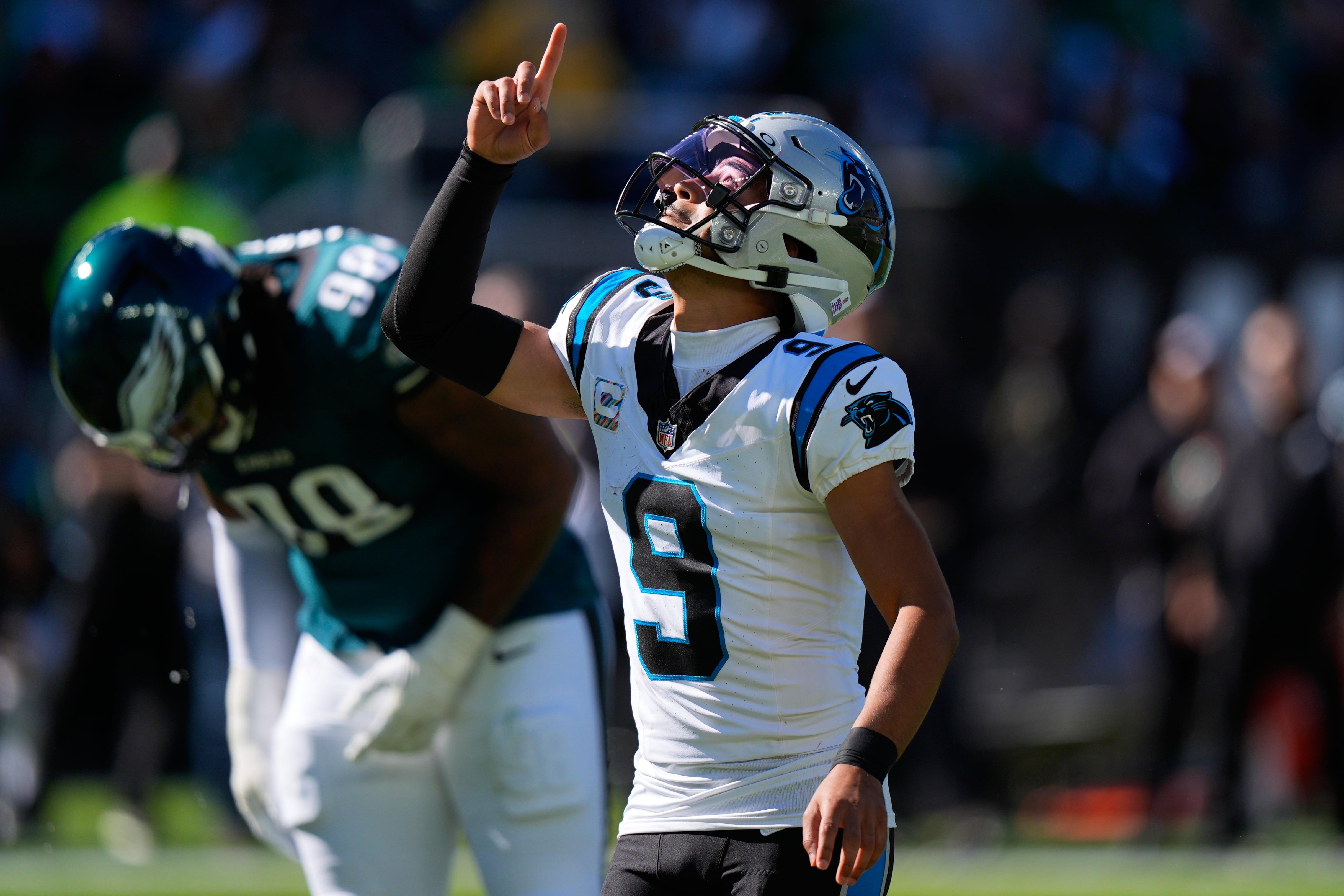 Panthers Defeat Eagles 25-14 Behind Young, Tremble and Hubbard