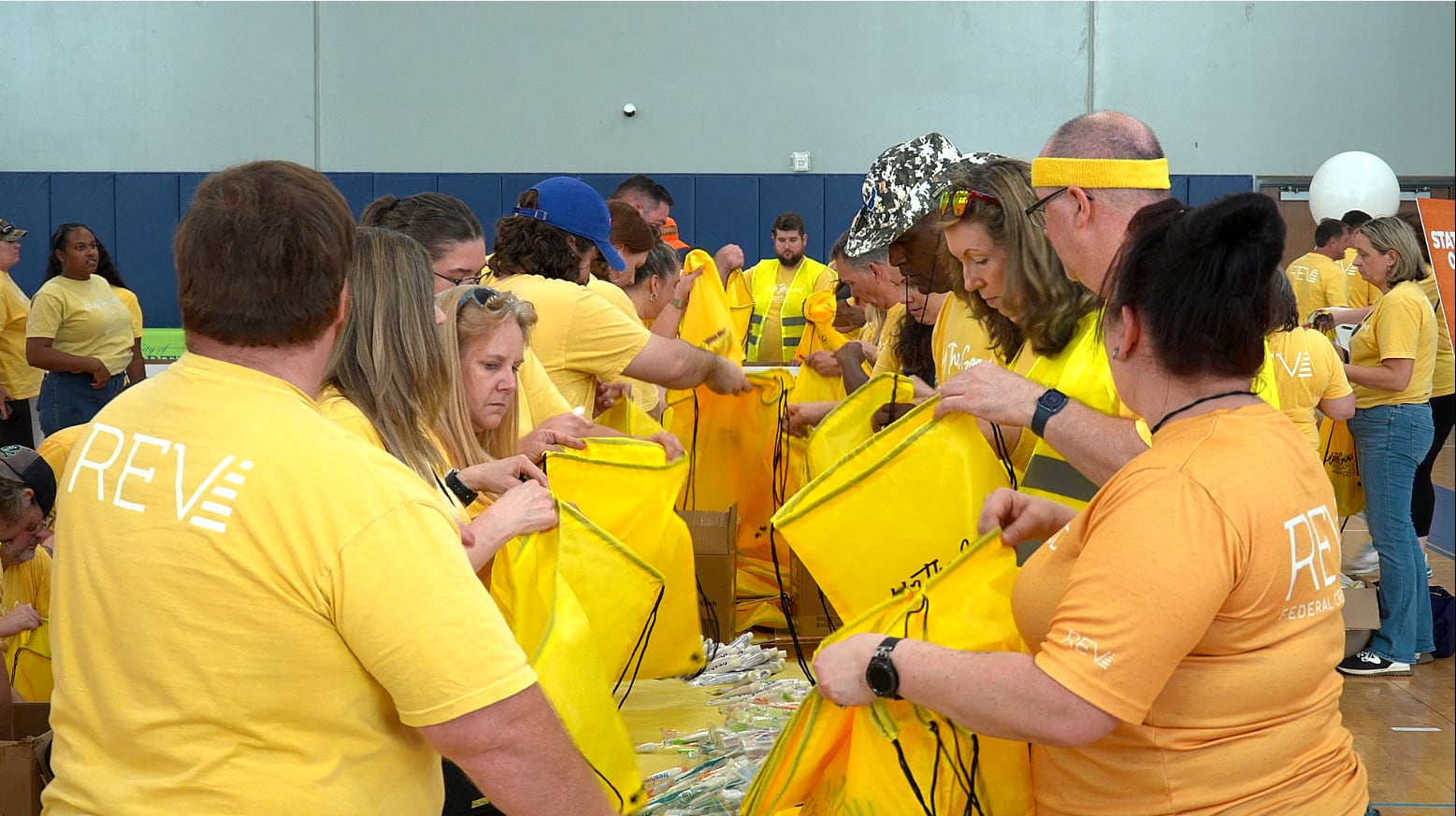 Rev Federal Credit Union employees volunteer across Charleston County