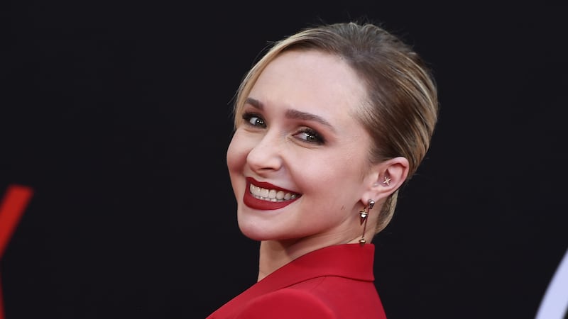 Hayden Panettiere arrives at the premiere of "Blonde," Tuesday, Sept. 13, 2022, at TCL Chinese...