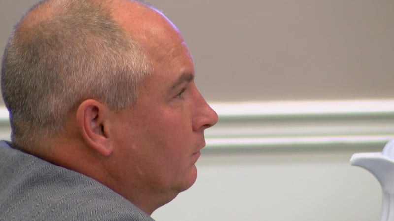 Bob McCaffrey in court on Monday. (Source: Live 5 News)