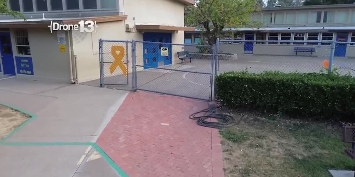 Parents concerned after they say their children were fed by a stranger through a school fence during recess
