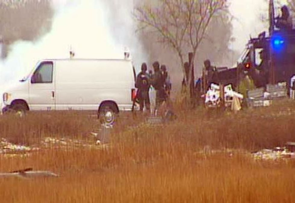 Charleston County SWAT storms the van on James Island.