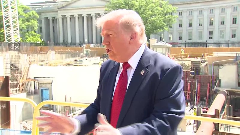 President Donald Trump on Tuesday called gas prices "peanuts" relative to the stock market and...