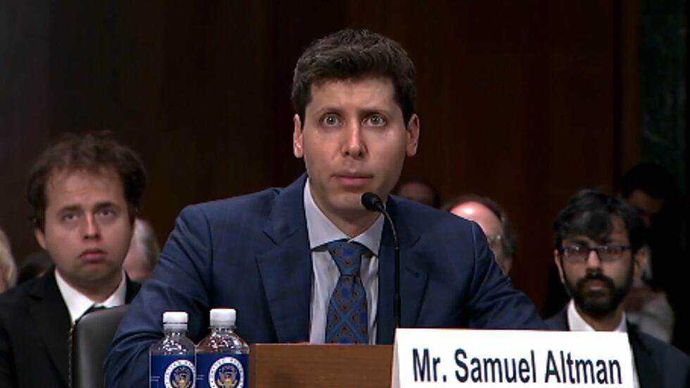 OpenAI CEO Sam Altman is speaking at a Senate hearing Tuesday.