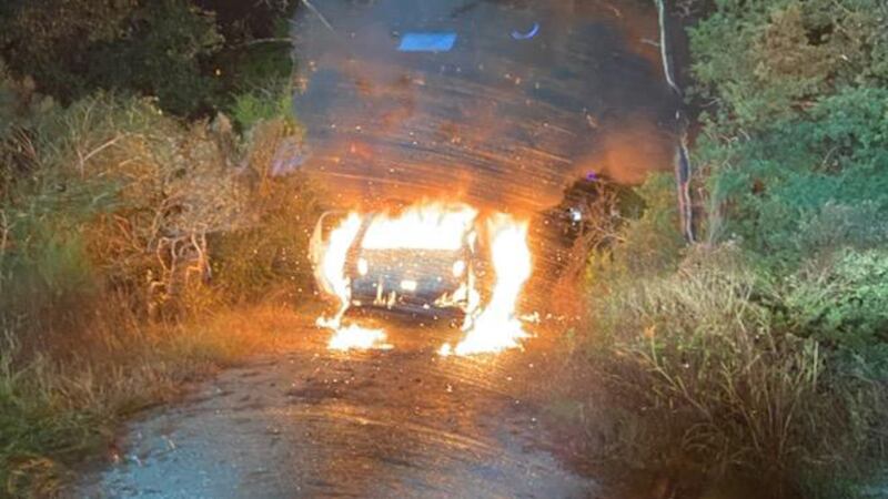 Awendaw McClellanvile Fire District officials said a fully involved vehicle fire is on 1799...