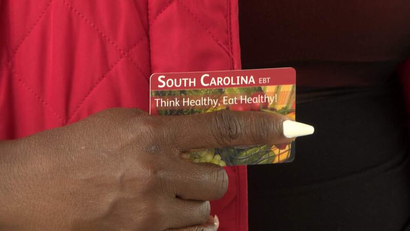 Those who have SNAP benefits use an Electronic Benefits Transfer card for their funds.