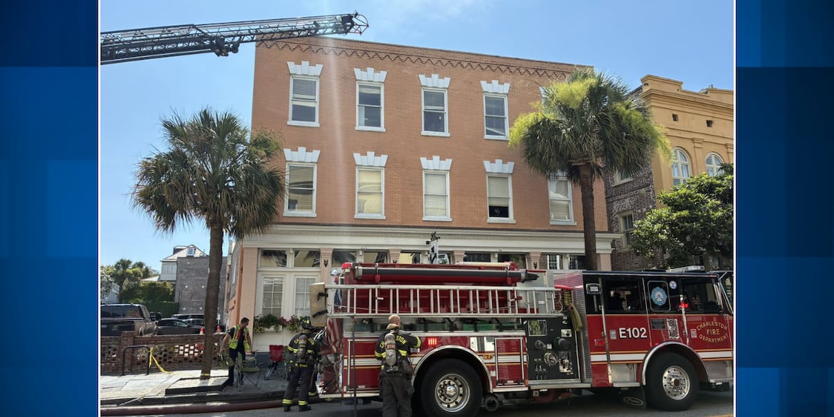 Firefighters on scene of Charleston restaurant; several streets closed
