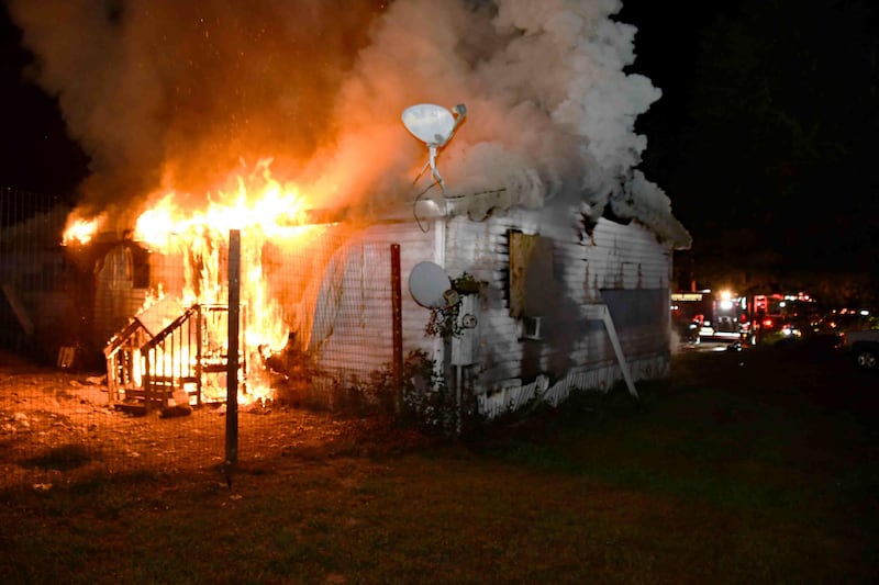 The Colleton County Fire-Rescue said one person died and another was burned in an...