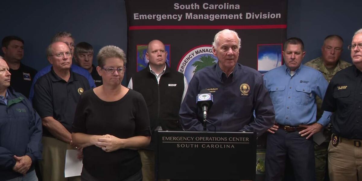 Governor urges patience as recovery efforts continue across SC from Helene Governor urges patience as recovery efforts continue across SC from Helene