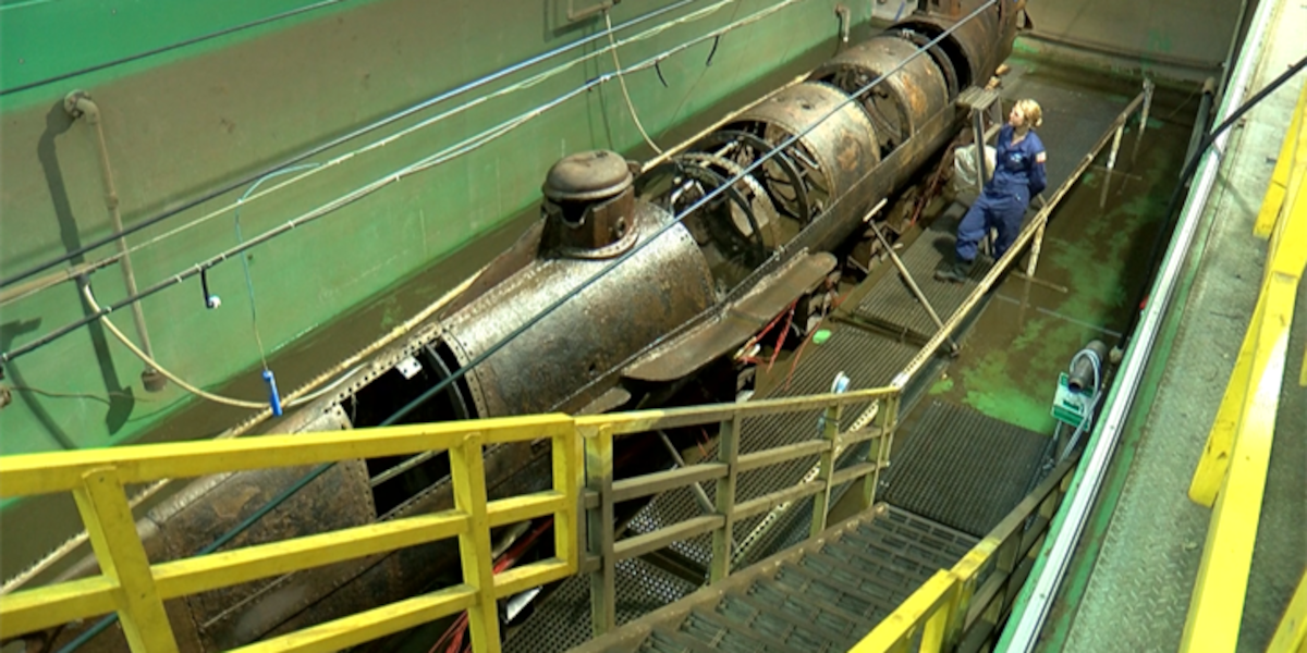 New discoveries made during H.L. Hunley conservation project