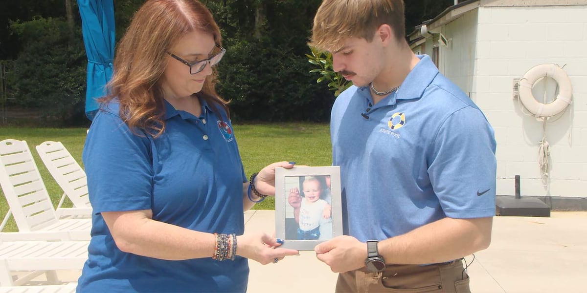 Mother and son push for safer pools, more swim lessons after family member drowned Mother and son push for safer pools, more swim lessons after family member drowned