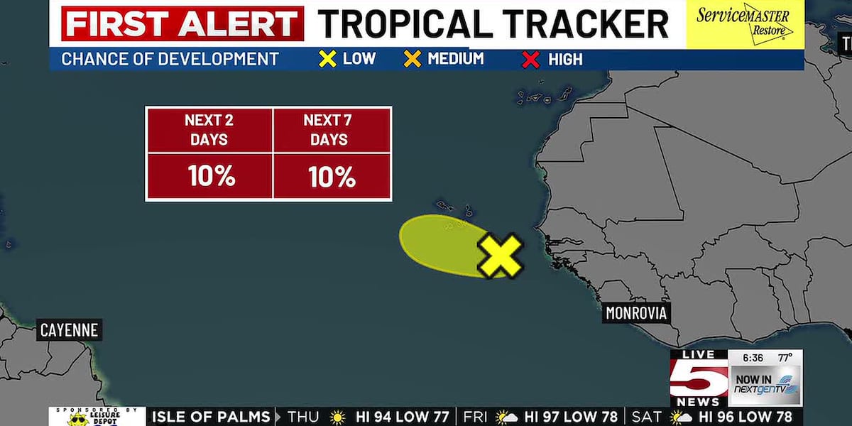 NHC tracking disturbance in northeastern Gulf; low development odds