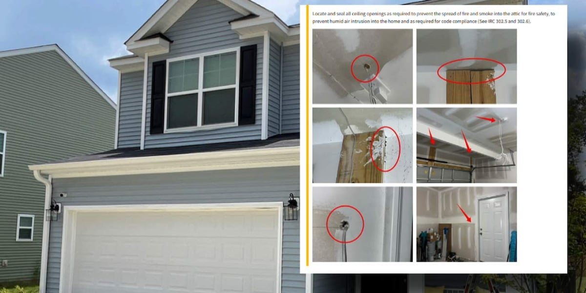 Dorchester County homeowner struggles with new build deficiencies Dorchester County homeowner struggles with new build deficiencies