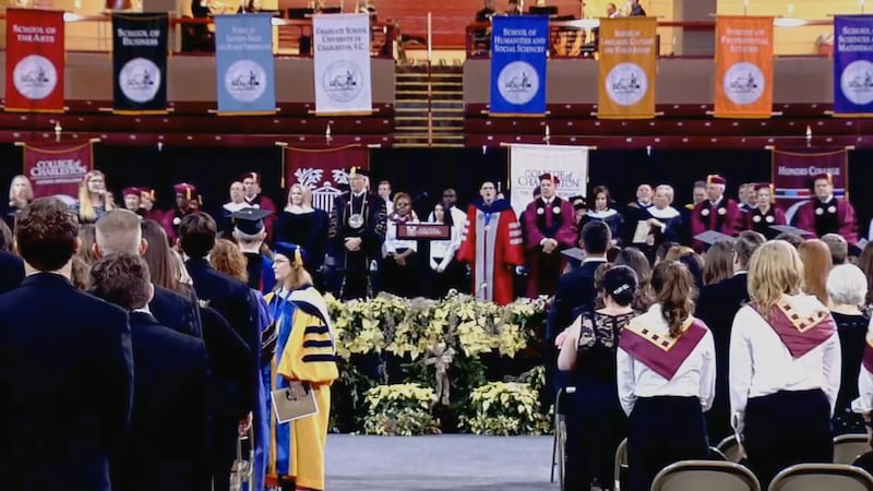 Cfc Graduation CofC students receive degrees at winter commencement ceremony