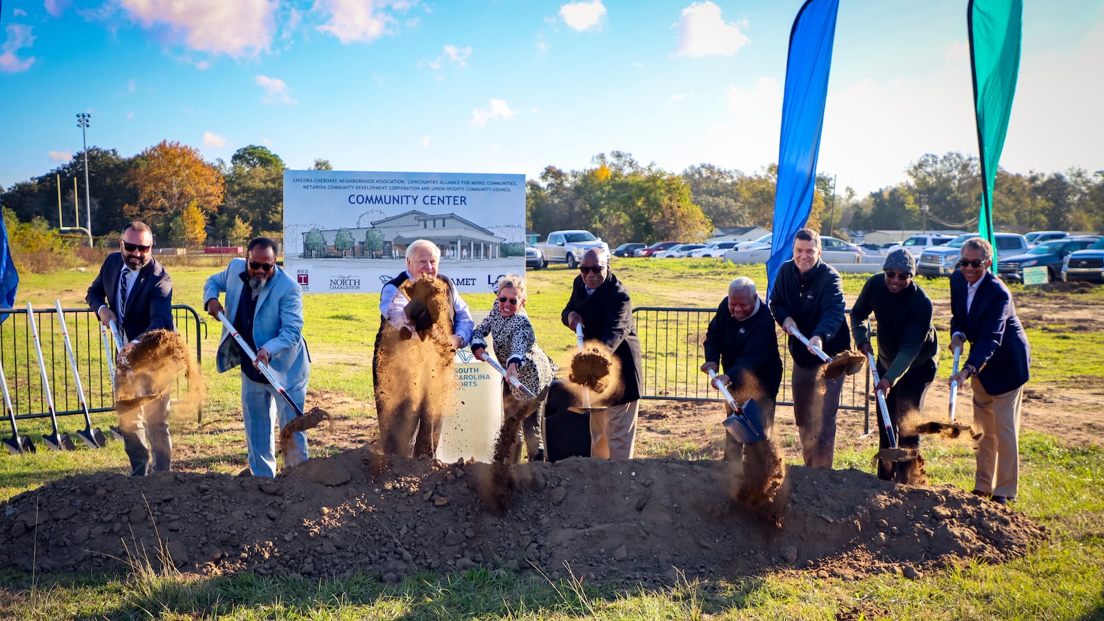 Sc Community SC Ports breaks ground on North Charleston community center
