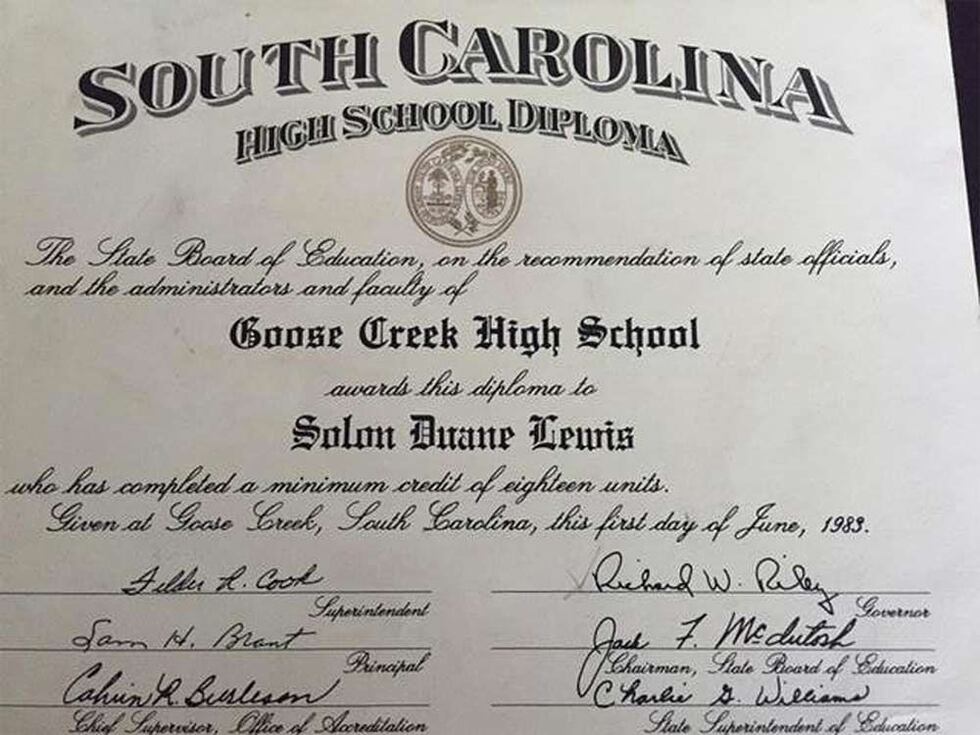 Graduation Records Berkeley Co. GOP jumps to defense of sheriff candidate's graduation record