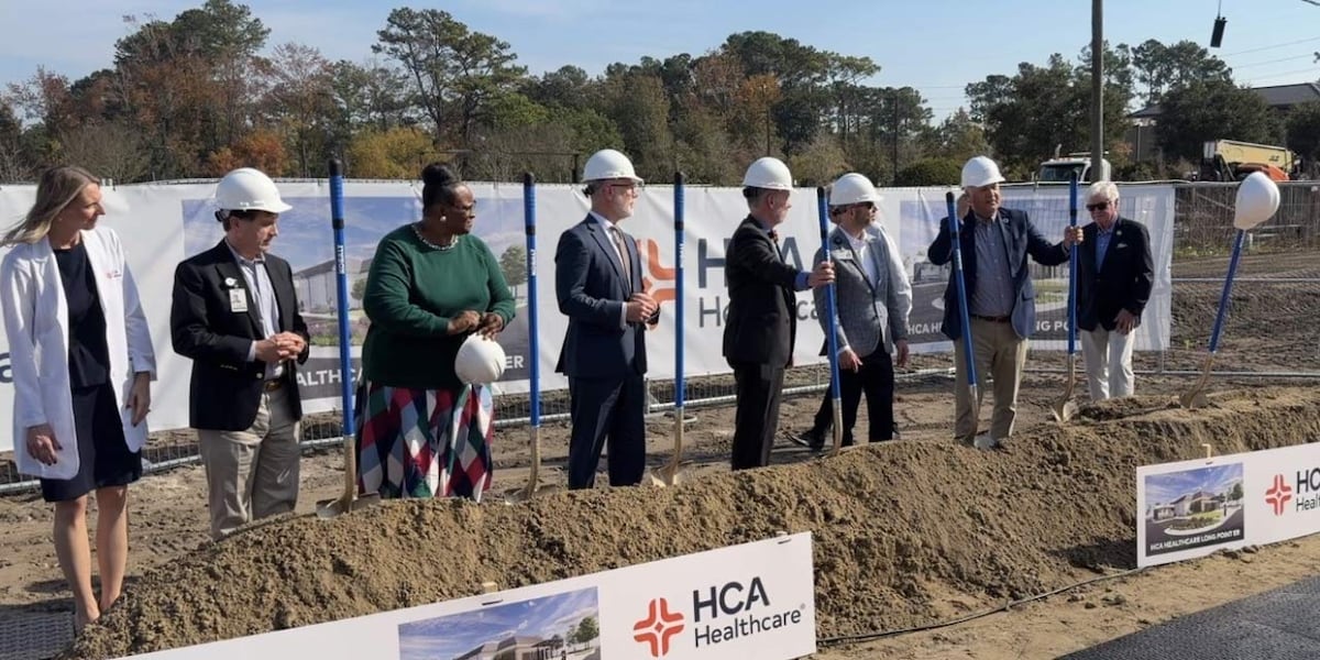 HCA Healthcare to build new emergency room in Mount Pleasant