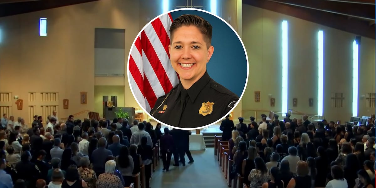 Funeral held for Greenville Police Sgt. Ashley Munoz, in-laws killed in tragic crash