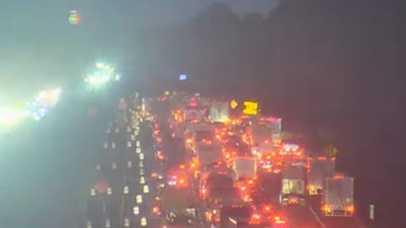 Traffic is now moving freely at the Volvo Flyover exit on I-26 following a crash that blocked...