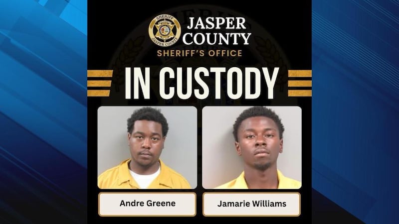 Jasper County arrests
