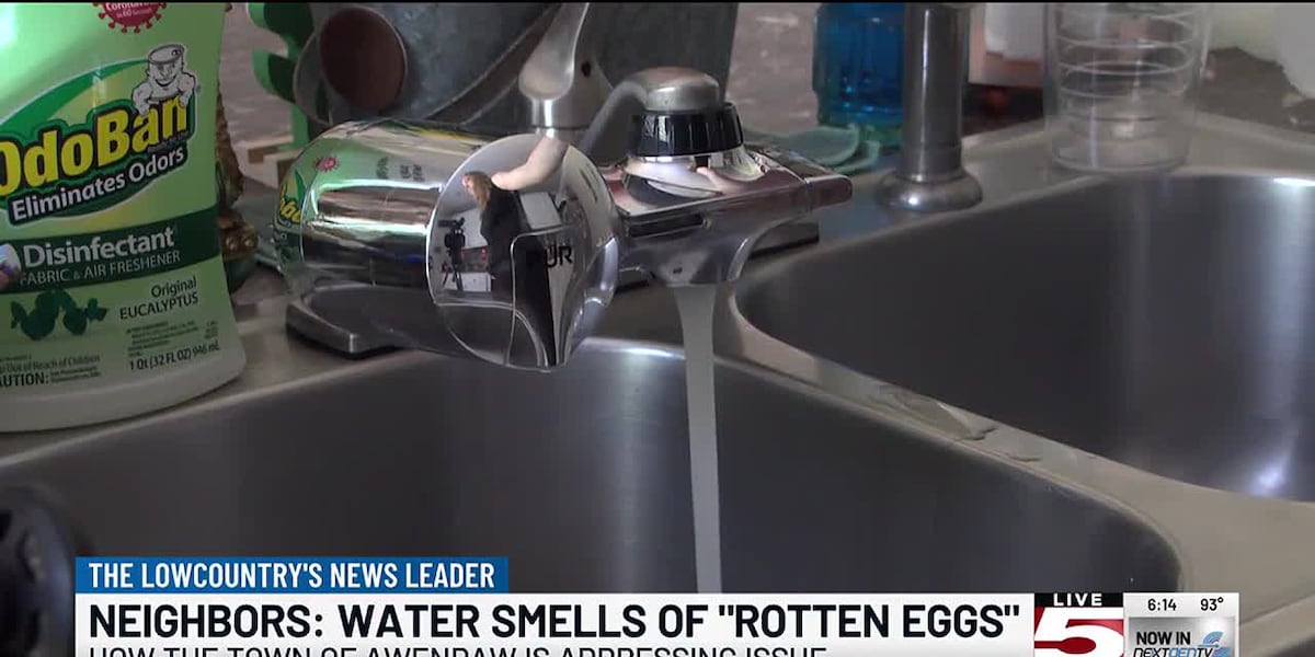 VIDEO: Water smells like ‘rotten eggs,’ the Town of Awendaw’s plan to