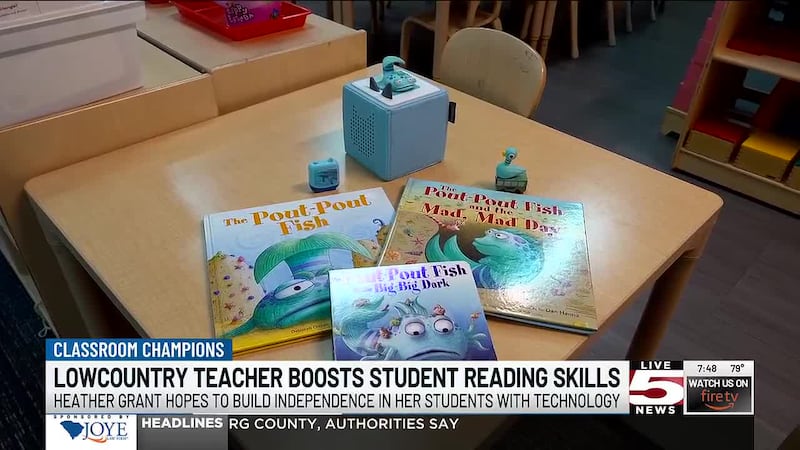 A Lowcountry teacher is helping her students build independent reading skills.