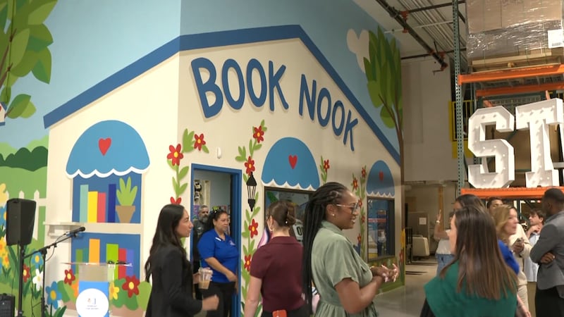 A’s invest in Southern Nevada literacy with new book nook