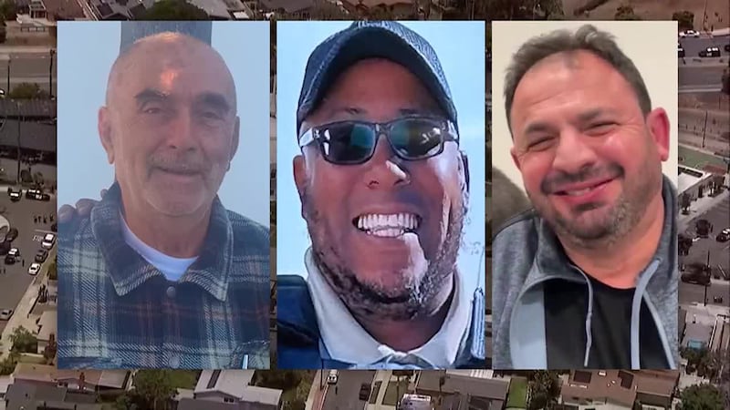 Police say all three men were shot while trying to delay and distract the two teenage gunmen....