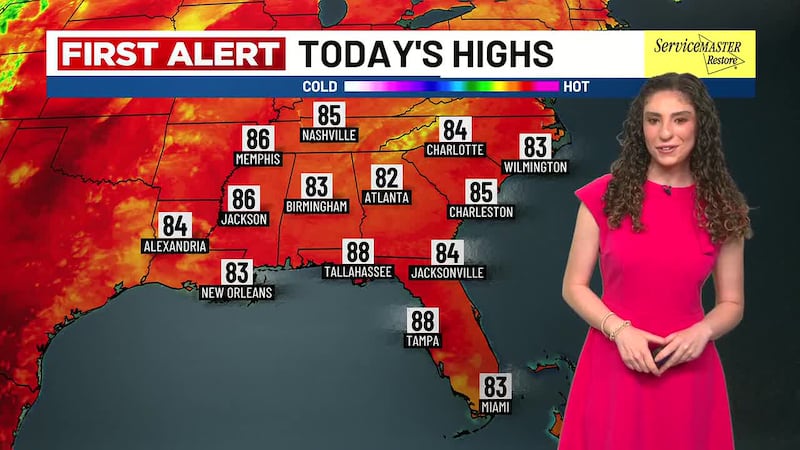 Your First Alert Meteorologist Lexi Horvath has your Thursday afternoon forecast!
