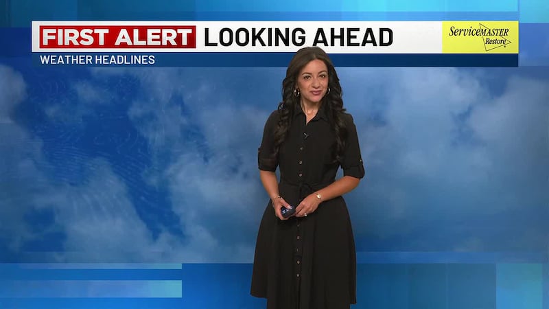 First Alert Meteorologist Samantha Roberts has your Friday morning forecast!