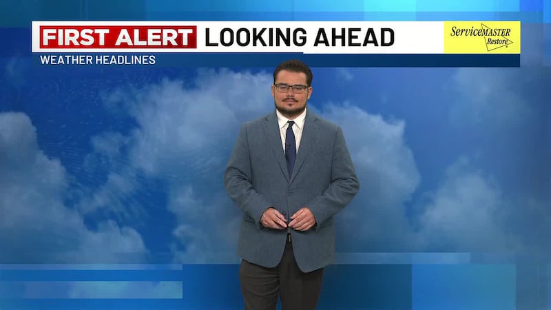 First Alert Meteorologist Matthew Hidalgo has your Sunday forecast!