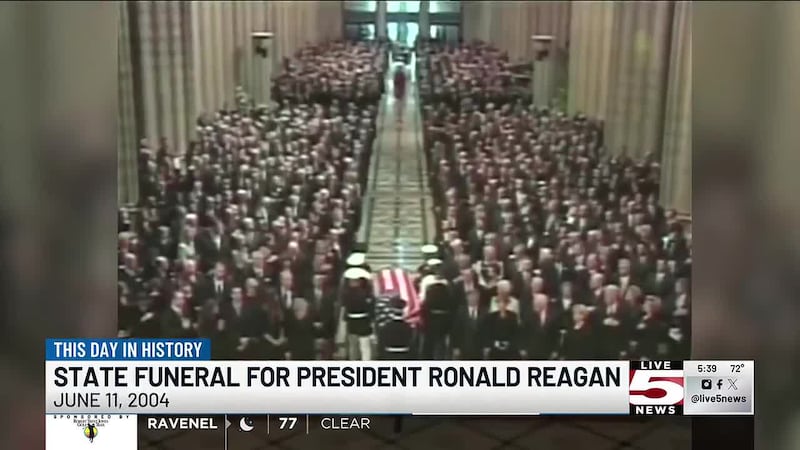 The nation and the world gathered in Washington to say a final public goodbye to former...