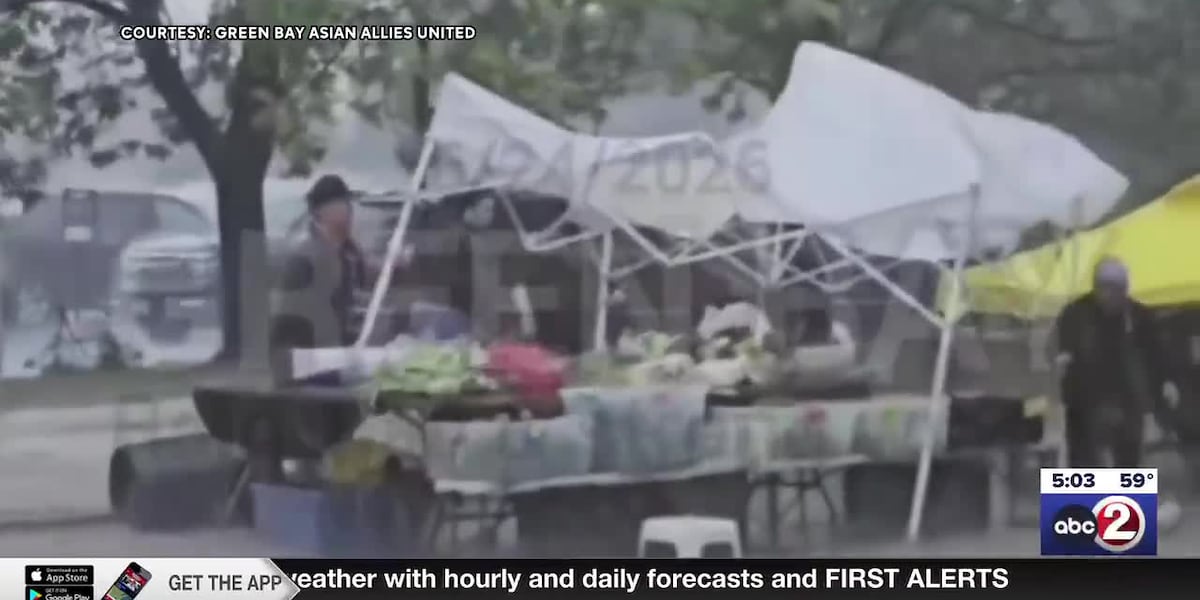 Farmers Market vendors caught in severe storm
