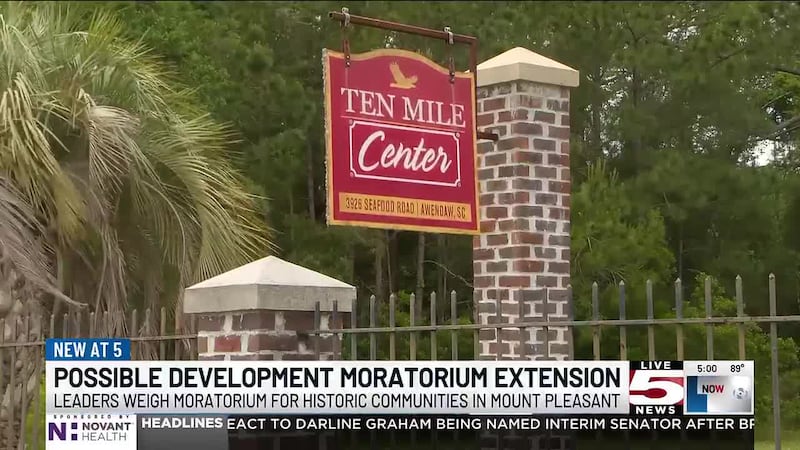 Mount Pleasant town leaders are weighing an extension of a development moratorium set to...