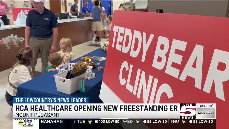HCA Healthcare’s newest freestanding emergency room opened to patients in Mount Pleasant after...