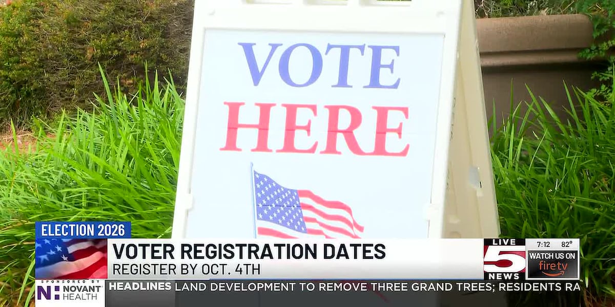 Coverage image for: VIDEO: Voter registration deadlines approach in South Carolina midterm election