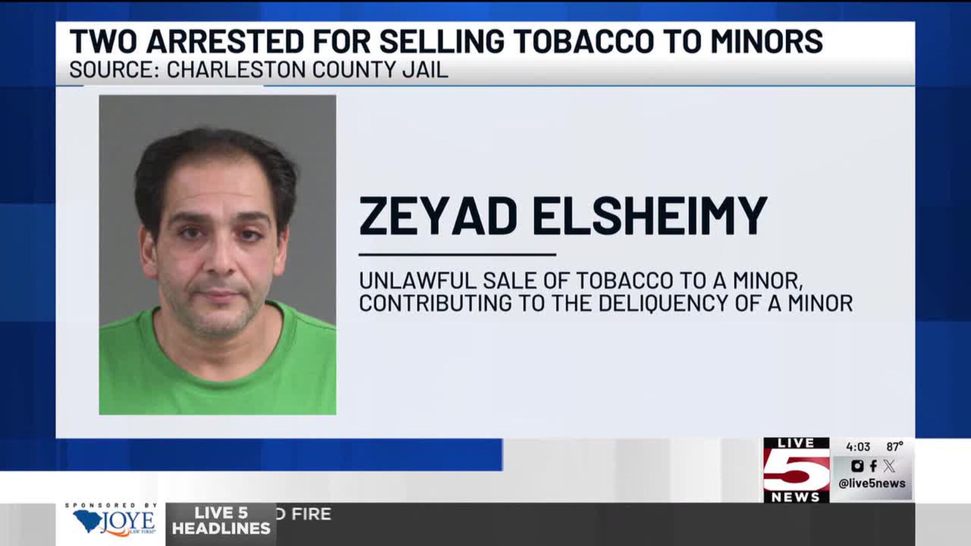 selling tobacco to a minor first offense VIDEO: 2 store employees charged with selling tobacco to minors, Charleston Police say selling tobacco to a minor first offense VIDEO: 2 store employees charged with selling tobacco to minors, Charleston Police say