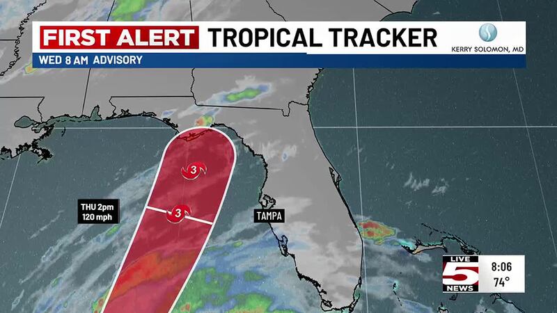 Live 5 First Alert Meteorologist Joey Sovine has the 8 a.m. update on Tropical Storm Helene,...