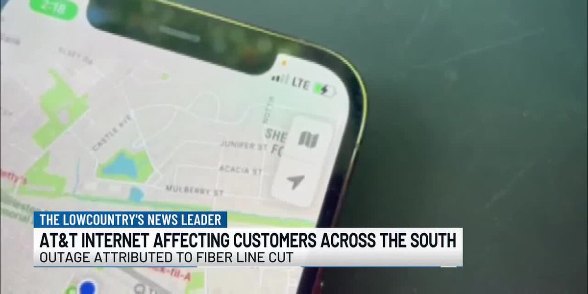 VIDEO: AT&T internet outage affecting customers in the Lowcountry ...