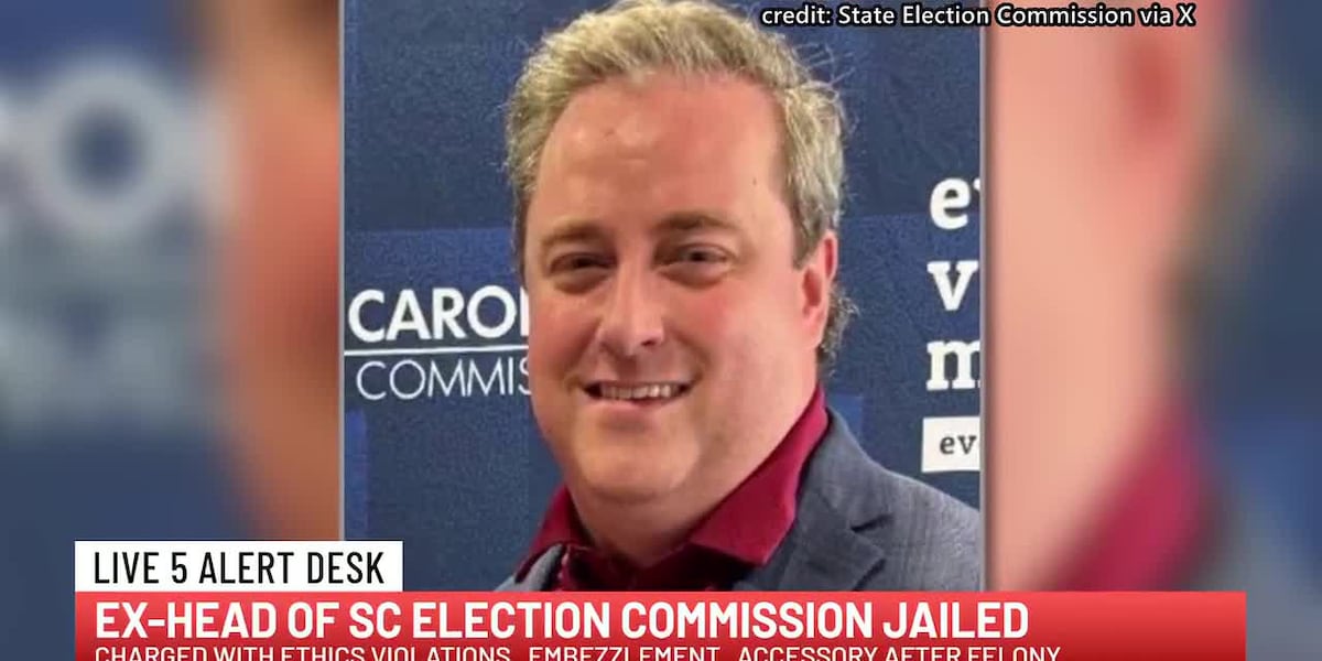 VIDEO: Ex-head of South Carolina election commission jailed on multiple charges