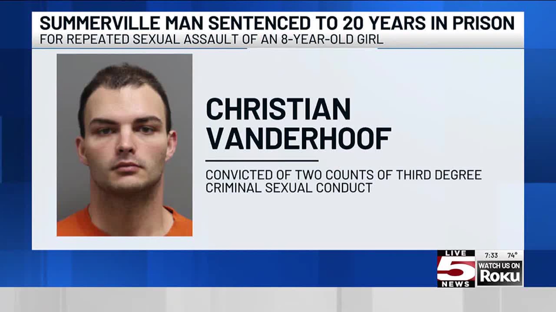 Man Sentenced to 8 Years for Sexual Assault Live-Streamed Online